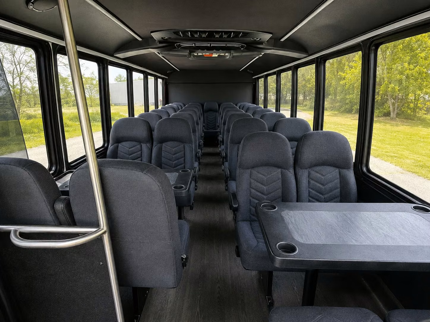 18 passenger minibus inside