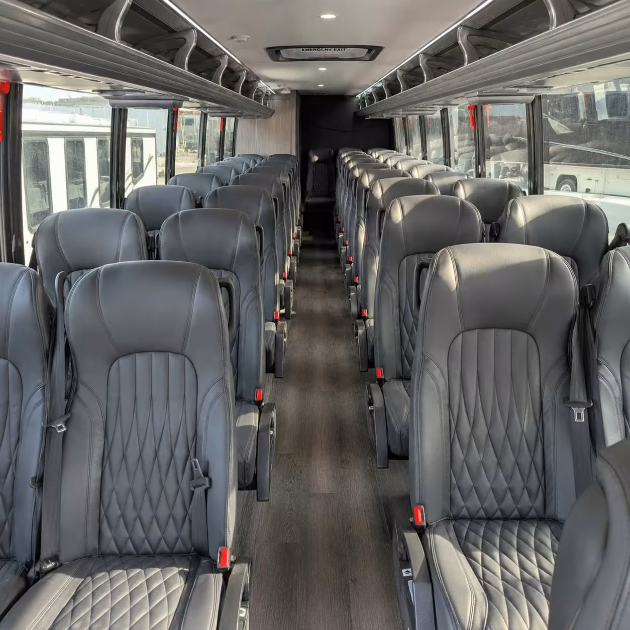 30 passenger minibus interior