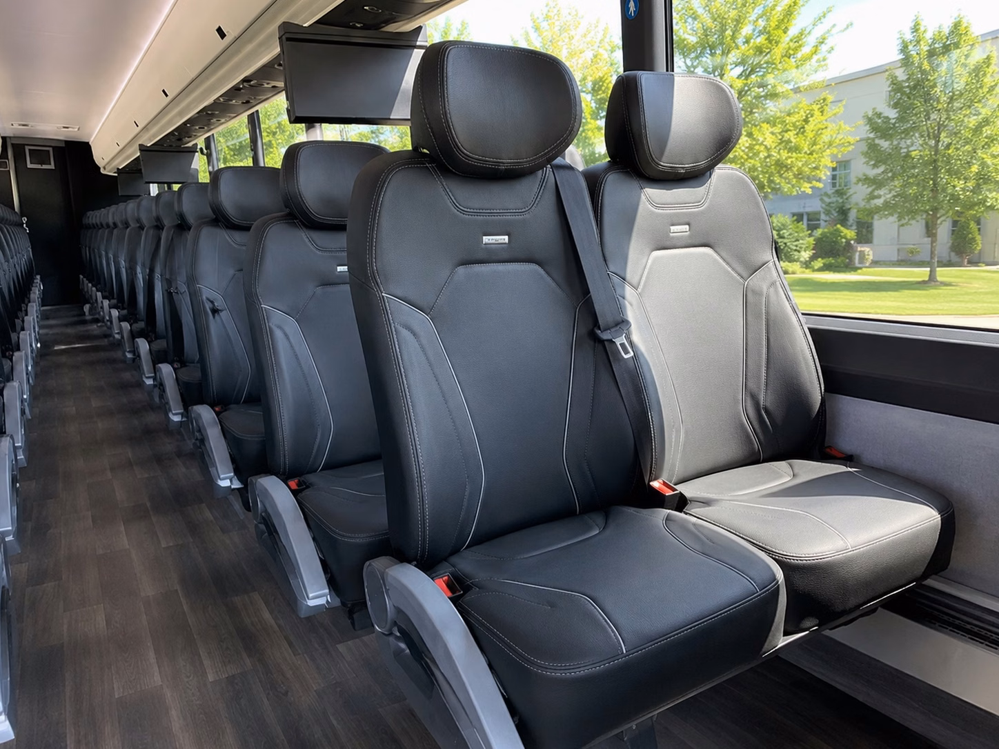 event transportation bus rentals in plymouth