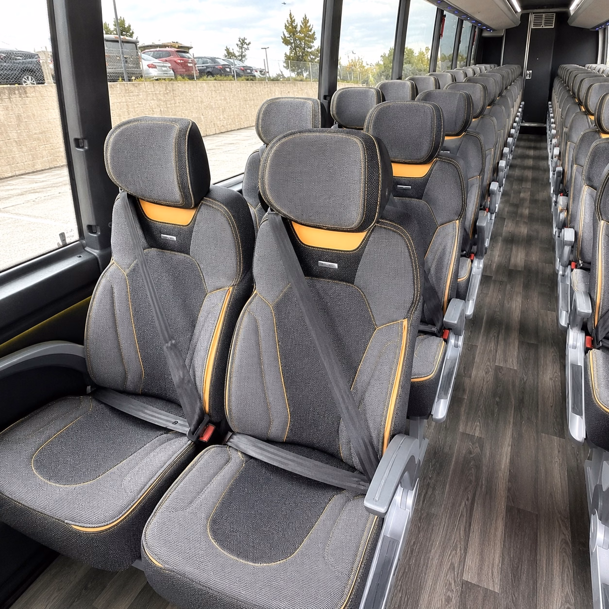 plymouth charter bus rental inside