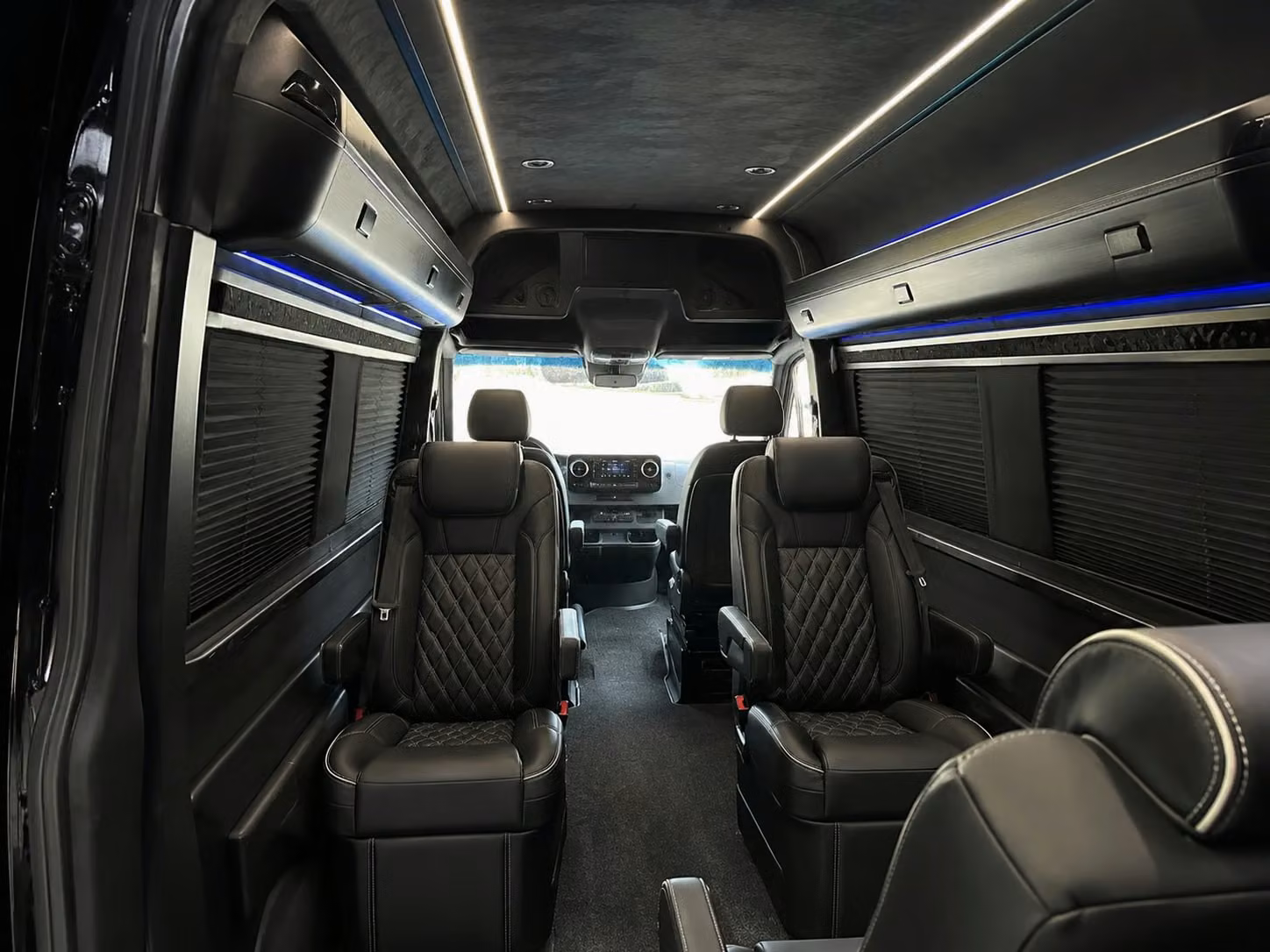 sprinter van with driver interior